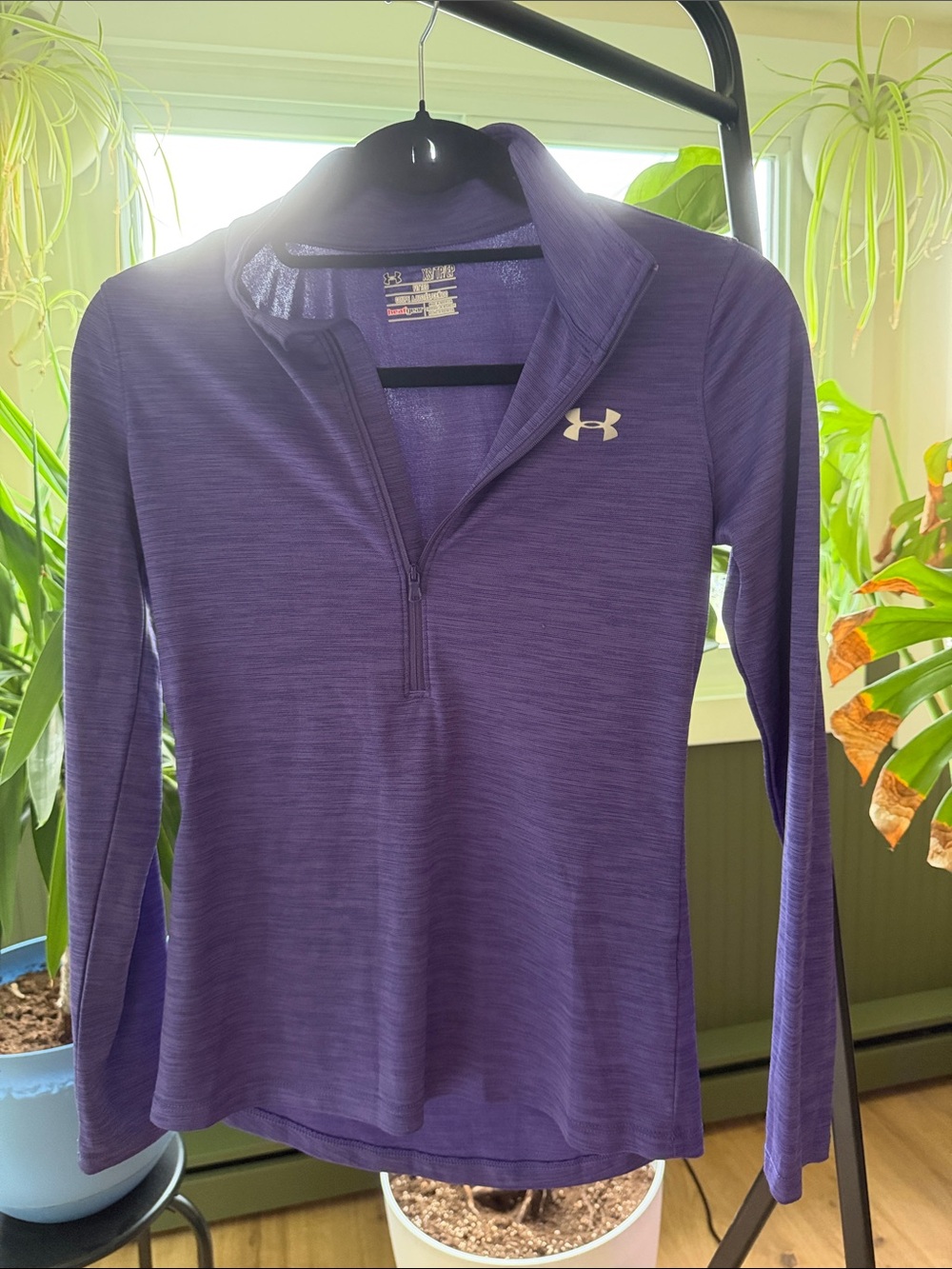 Under Armour Purple Women's Half-Zip Performance Pullover